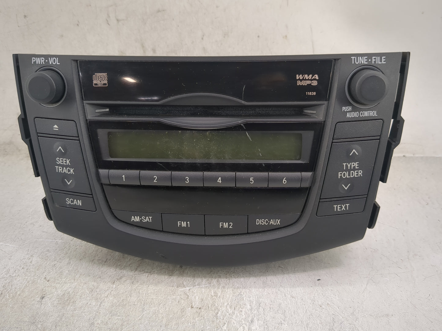 2009-2010 Toyota Rav4 Radio AM FM Cd Player Receiver Replacement P/N:86120-42290 123000-10902101, R150147 Fits Fits 2009 201