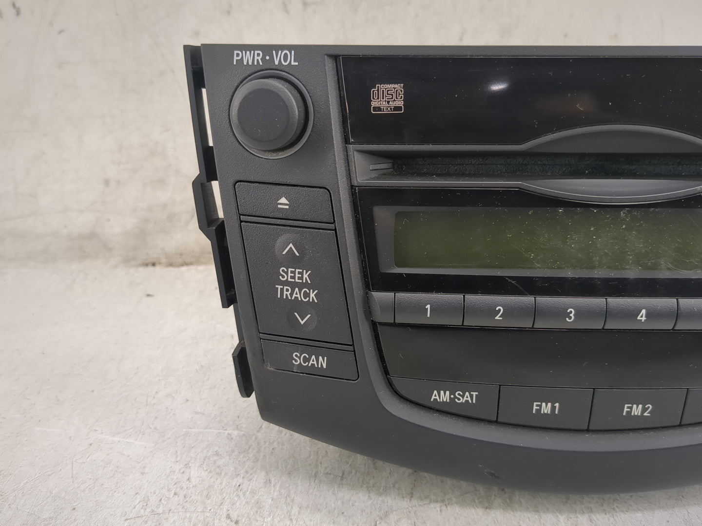 2009-2010 Toyota Rav4 Radio AM FM Cd Player Receiver Replacement P/N:86120-42290 123000-10902101, R150147 Fits Fits 2009 201