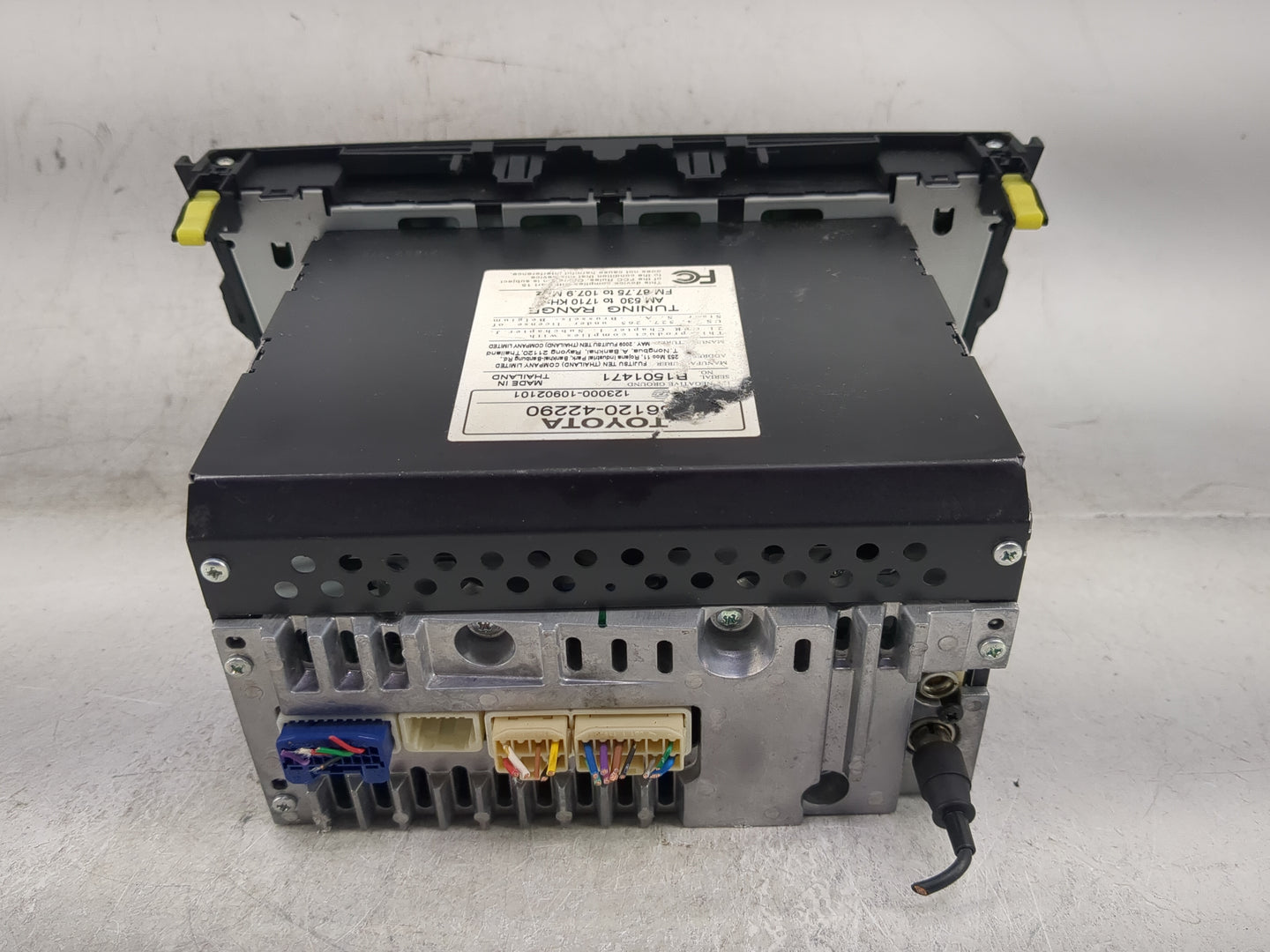 2009-2010 Toyota Rav4 Radio AM FM Cd Player Receiver Replacement P/N:86120-42290 123000-10902101, R150147 Fits Fits 2009 201