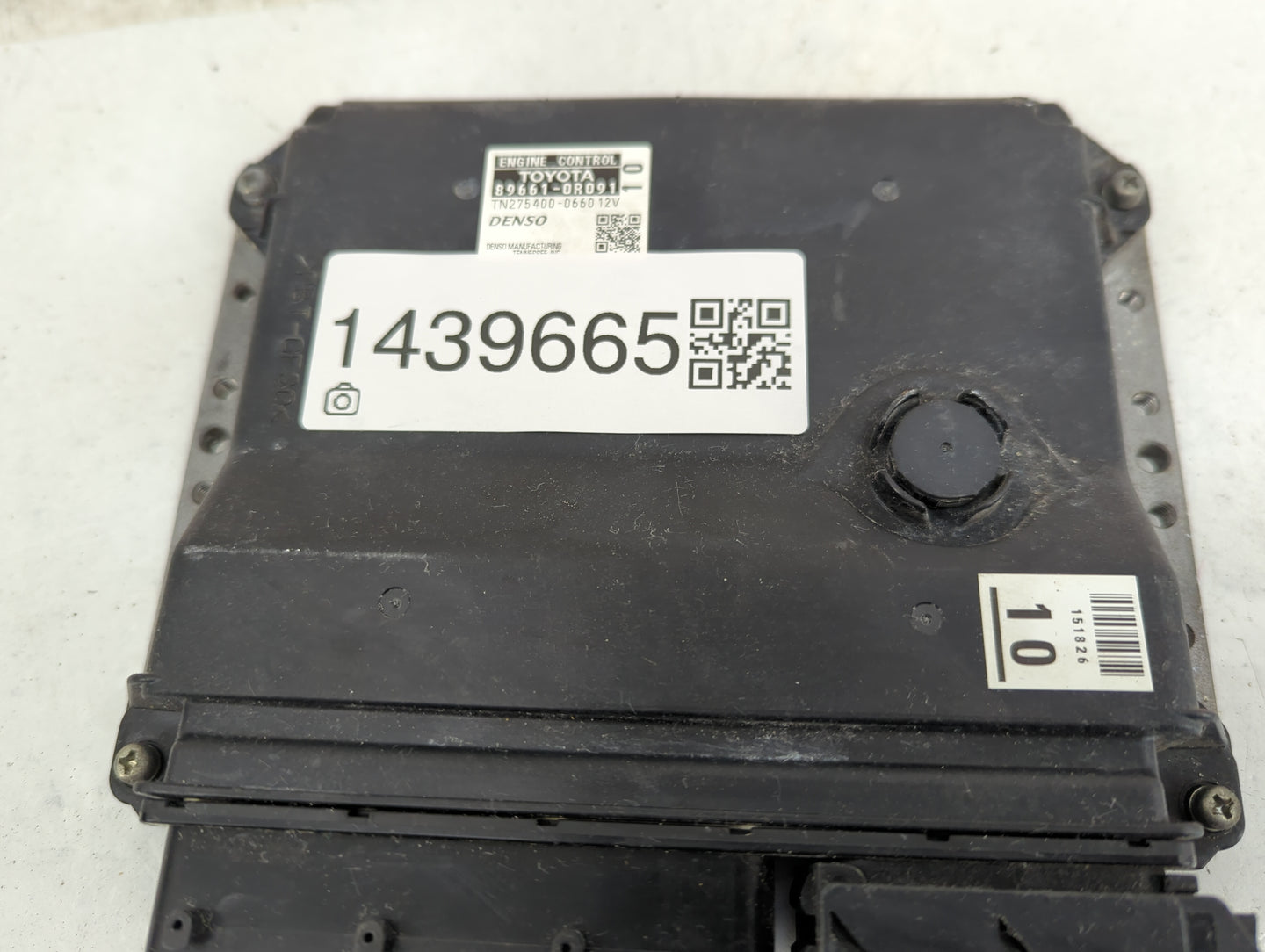 2009-2010 Toyota Rav4 PCM Engine Control Computer ECU ECM PCU OEM P/N:89661-0R091 TN275400-0660 Fits Fits 2009 2010 OEM Used