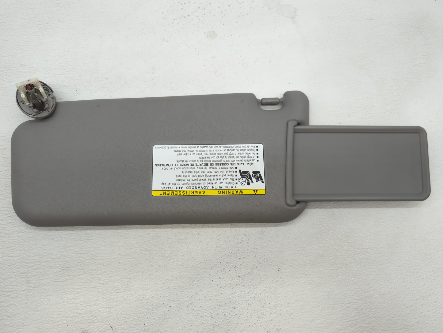 2006-2009 Toyota Rav4 Sun Visor Shade Replacement Passenger Right Mirror Fits Fits 2006 2007 2008 2009 OEM Used Auto Parts -