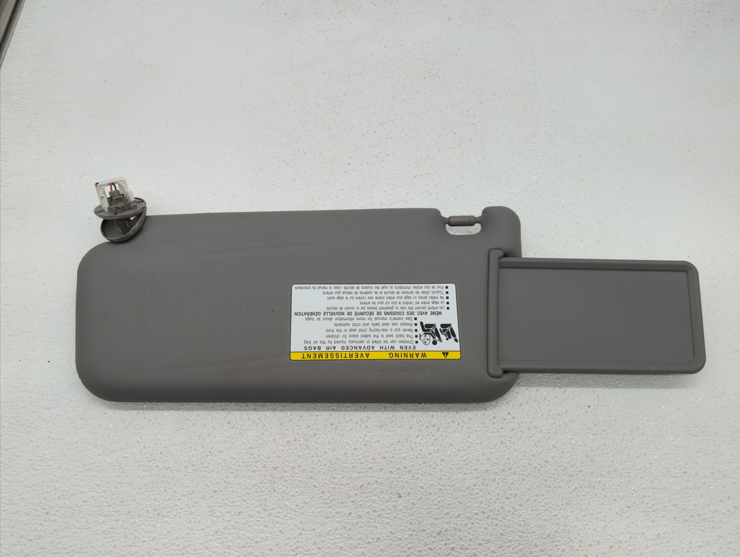 2006-2009 Toyota Rav4 Sun Visor Shade Replacement Passenger Right Mirror Fits Fits 2006 2007 2008 2009 OEM Used Auto Parts -