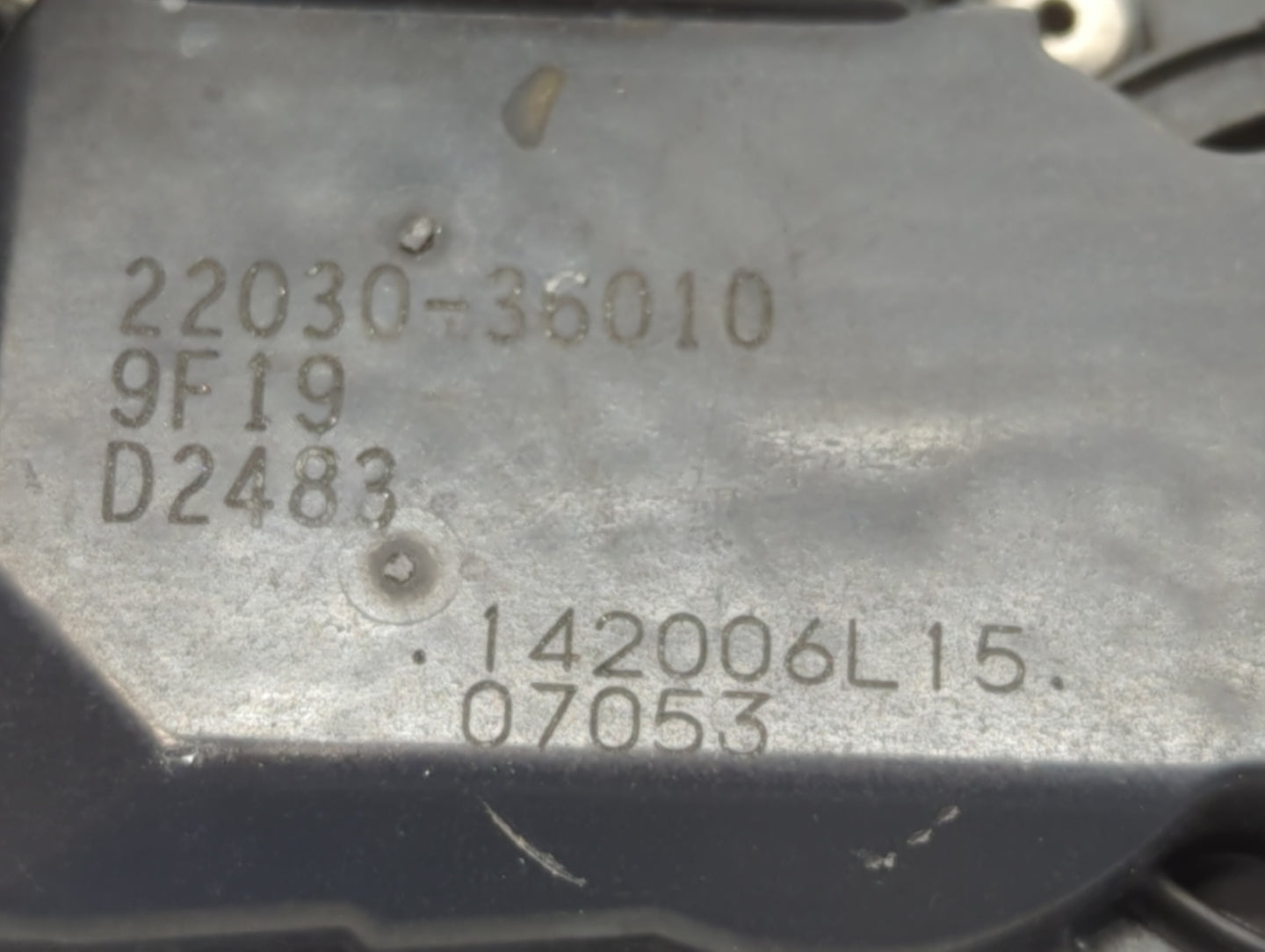 2009-2018 Toyota Rav4 Throttle Body P/N:22030-36010 Fits Fits 2009 2010 2011 2012 2013 2014 2015 2016 2017 2018 2019 OEM Use