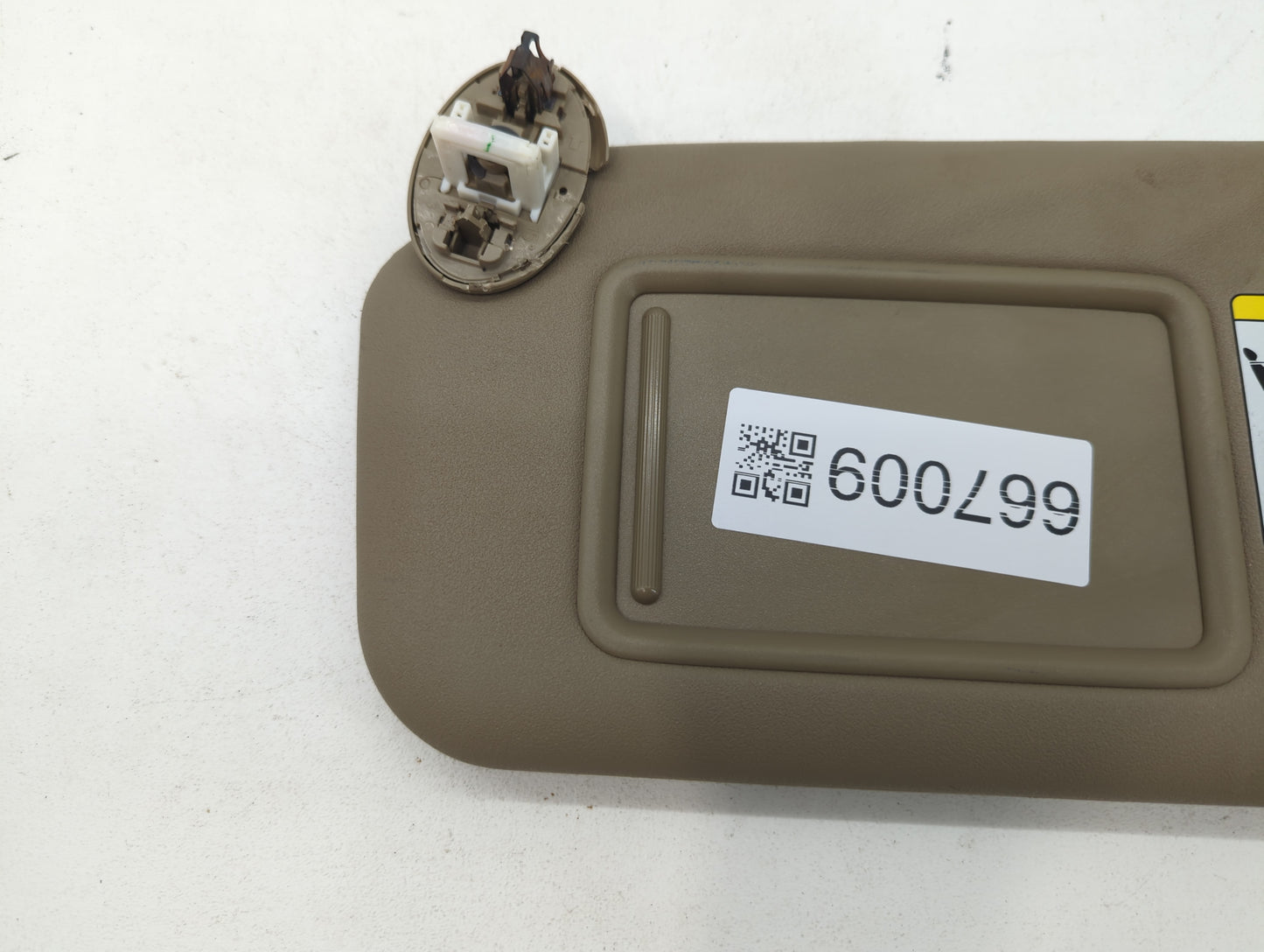 2006-2009 Toyota Rav4 Sun Visor Shade Replacement Driver Left Mirror Fits Fits 2006 2007 2008 2009 OEM Used Auto Parts - Oem