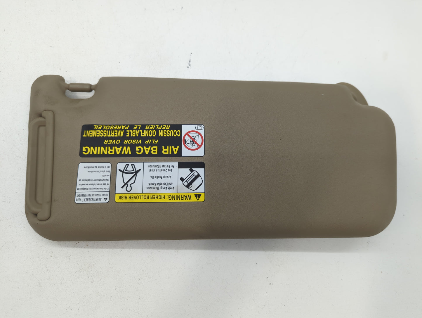 2006-2009 Toyota Rav4 Sun Visor Shade Replacement Driver Left Mirror Fits Fits 2006 2007 2008 2009 OEM Used Auto Parts - Oem