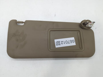 2006-2009 Toyota Rav4 Sun Visor Shade Replacement Passenger Right Mirror Fits Fits 2006 2007 2008 2009 OEM Used Auto Parts