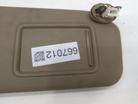 2006-2009 Toyota Rav4 Sun Visor Shade Replacement Passenger Right Mirror Fits Fits 2006 2007 2008 2009 OEM Used Auto Parts -