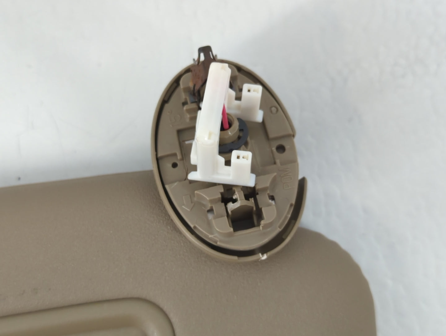 2006-2009 Toyota Rav4 Sun Visor Shade Replacement Passenger Right Mirror Fits Fits 2006 2007 2008 2009 OEM Used Auto Parts -