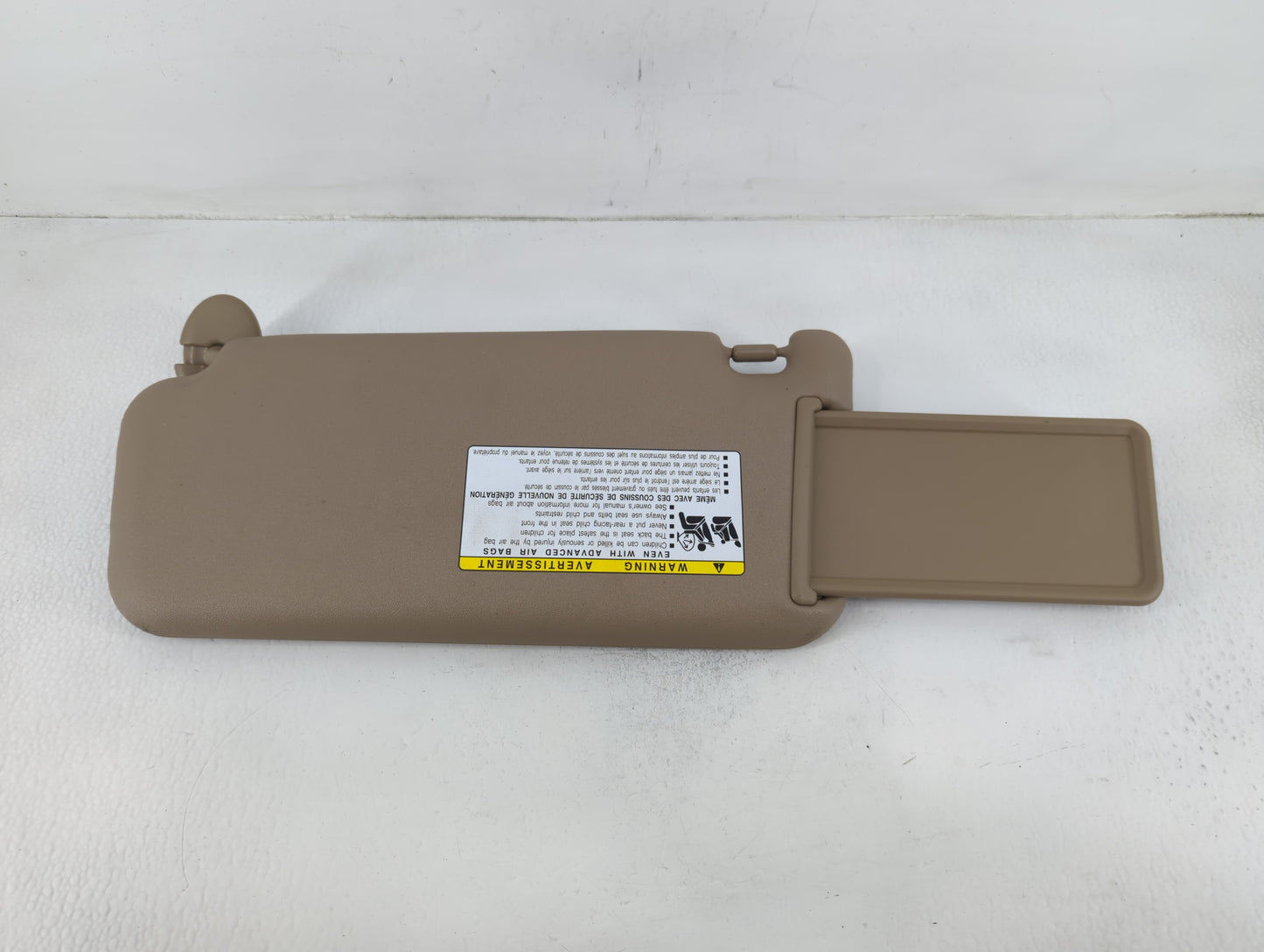 2006-2009 Toyota Rav4 Sun Visor Shade Replacement Passenger Right Mirror Fits Fits 2006 2007 2008 2009 OEM Used Auto Parts -