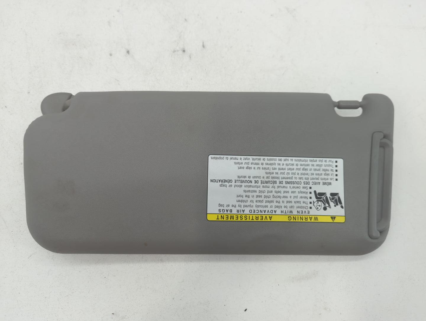 2006-2009 Toyota Rav4 Sun Visor Shade Replacement Passenger Right Mirror Fits Fits 2006 2007 2008 2009 OEM Used Auto Parts -