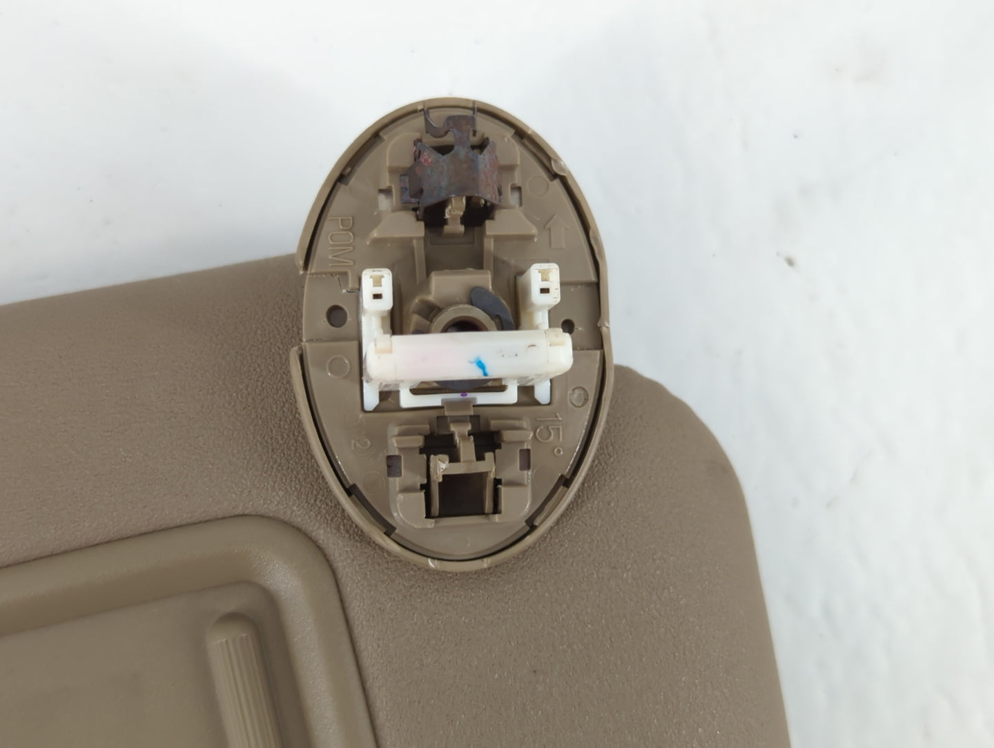 2006-2009 Toyota Rav4 Sun Visor Shade Replacement Passenger Right Mirror Fits Fits 2006 2007 2008 2009 OEM Used Auto Parts -