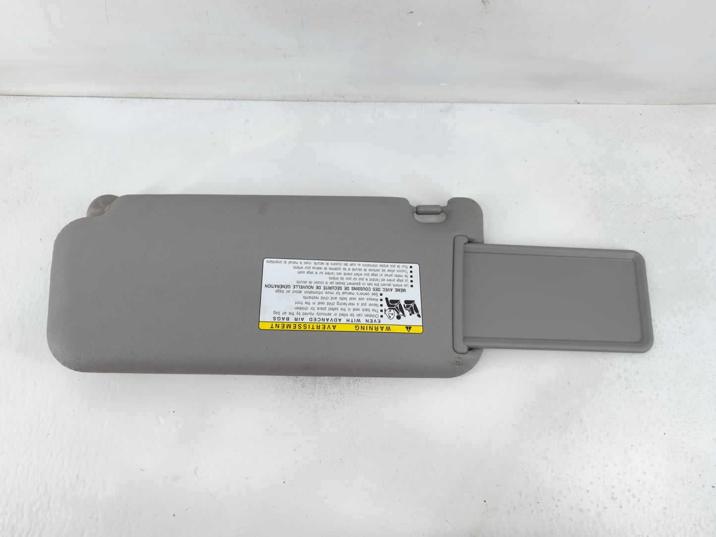 2006-2009 Toyota Rav4 Sun Visor Shade Replacement Passenger Right Mirror Fits Fits 2006 2007 2008 2009 OEM Used Auto Parts -