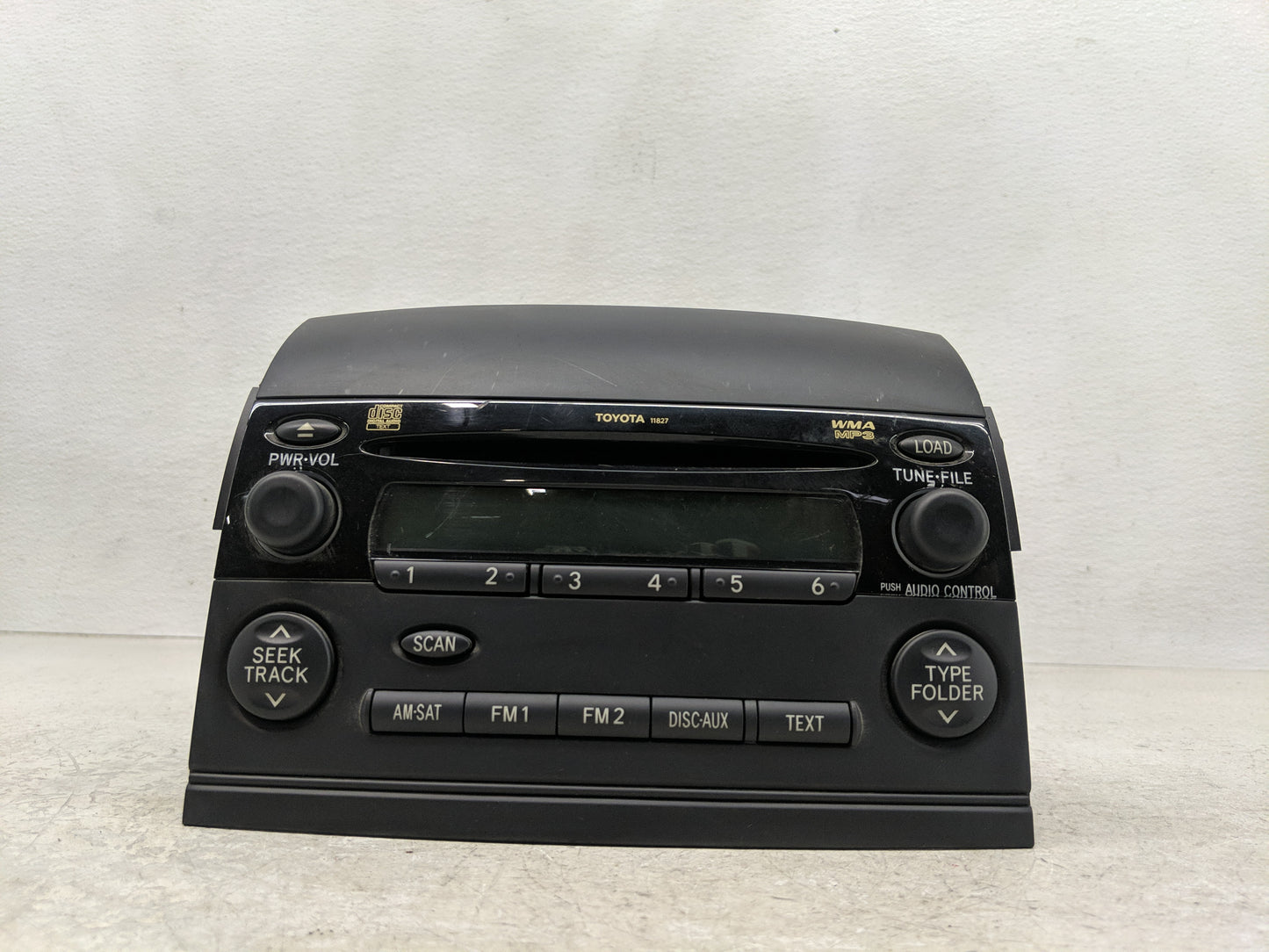 2008-2010 Toyota Sienna Radio AM FM Cd Player Receiver Replacement P/N:86120-08210 Fits Fits 2008 2009 2010 OEM Used Auto Pa