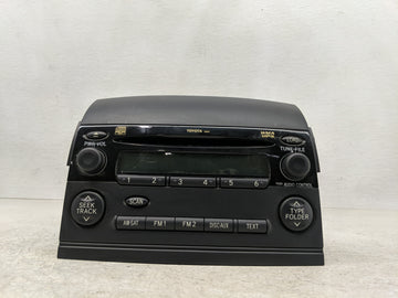 2008-2010 Toyota Sienna Radio AM FM Cd Player Receiver Replacement P/N:86120-08210 Fits Fits 2008 2009 2010 OEM Used Auto Pa
