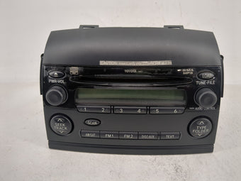 compare product 2008-2010 Toyota Sienna Radio AM FM Cd Player Receiver Replacement P/N:123000-0770C101 86120-08210 Fits Fits 2008 2009 2010 OEM Used Auto Parts