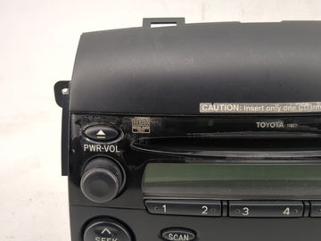 2008-2010 Toyota Sienna Radio AM FM Cd Player Receiver Replacement P/N:123000-0770C101 86120-08210 Fits Fits 2008 2009 2010 OEM Used Auto Parts