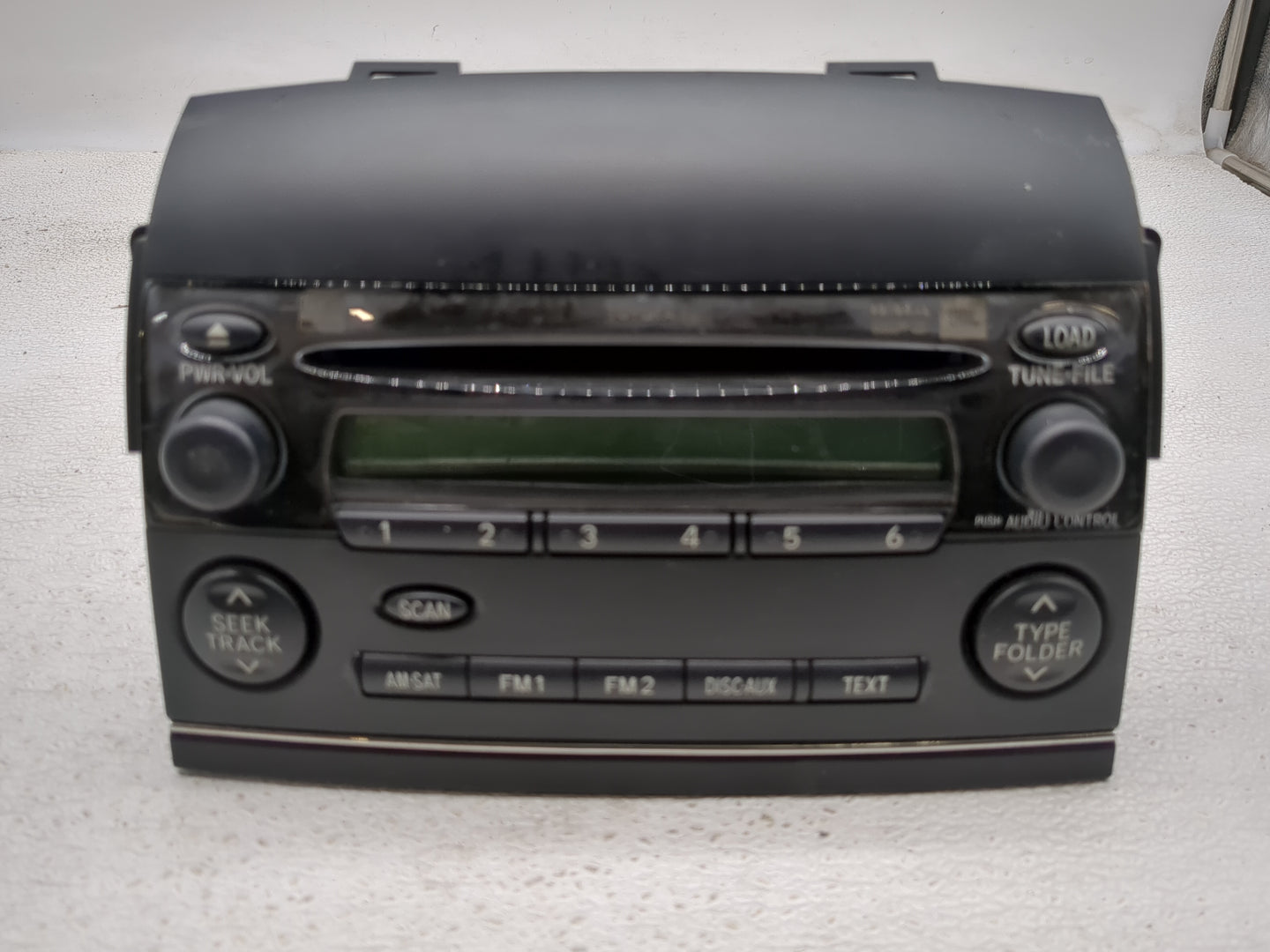 2008-2010 Toyota Sienna Radio AM FM Cd Player Receiver Replacement P/N:86120-08200 Fits Fits 2008 2009 2010 OEM Used Auto Pa