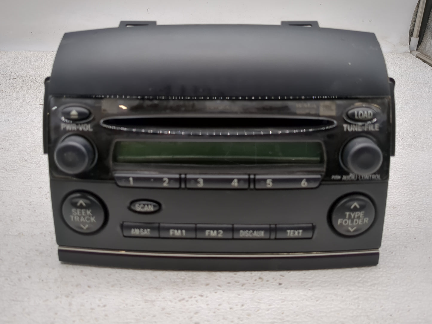 2008-2010 Toyota Sienna Radio AM FM Cd Player Receiver Replacement P/N:86120-08200 Fits Fits 2008 2009 2010 OEM Used Auto Pa