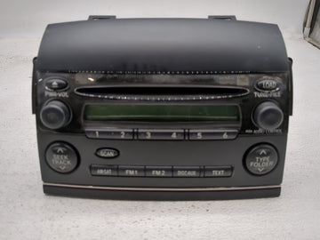 2008-2010 Toyota Sienna Radio AM FM Cd Player Receiver Replacement P/N:86120-08200 Fits Fits 2008 2009 2010 OEM Used Auto Pa