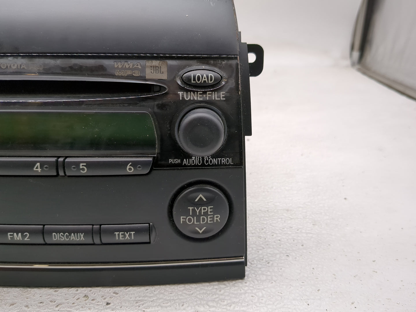 2008-2010 Toyota Sienna Radio AM FM Cd Player Receiver Replacement P/N:86120-08200 Fits Fits 2008 2009 2010 OEM Used Auto Pa