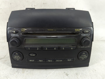 2008-2010 Toyota Sienna Radio AM FM Cd Player Receiver Replacement P/N:11827 Fits Fits 2008 2009 2010 OEM Used Auto Parts - 