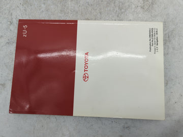 2009 Toyota Sienna Owners Manual Book Guide P/N:OM45454U 01999-45454 OEM Used Auto Parts