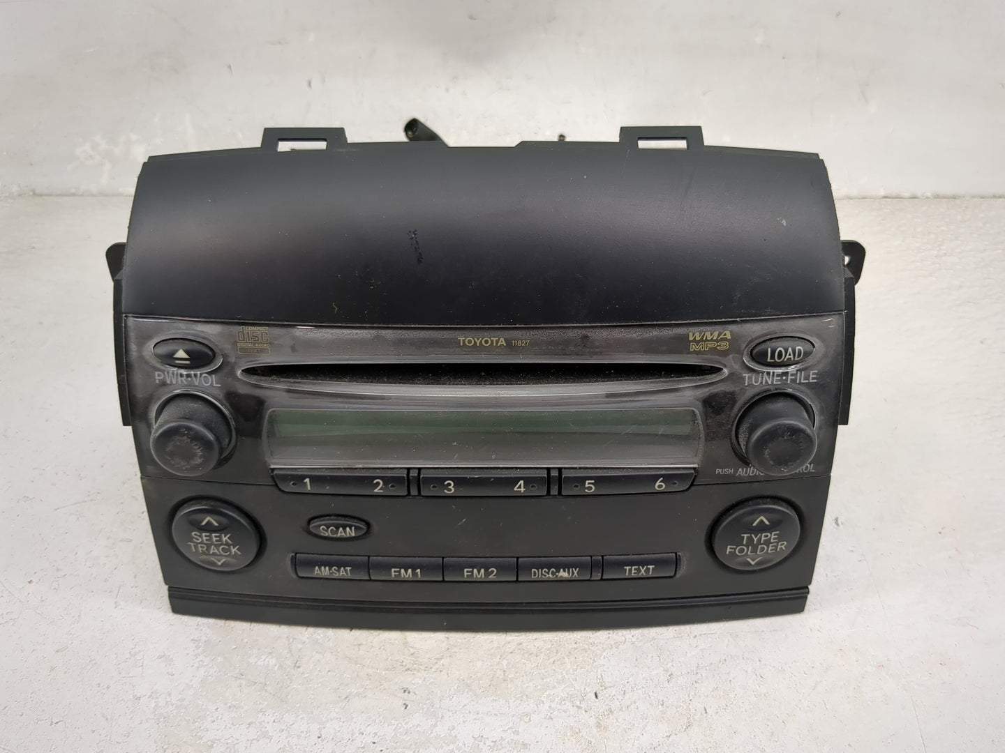 2008-2010 Toyota Sienna Radio AM FM Cd Player Receiver Replacement P/N:CN5205RDO100 121861-973 Fits Fits 2008 2009 2010 OEM 