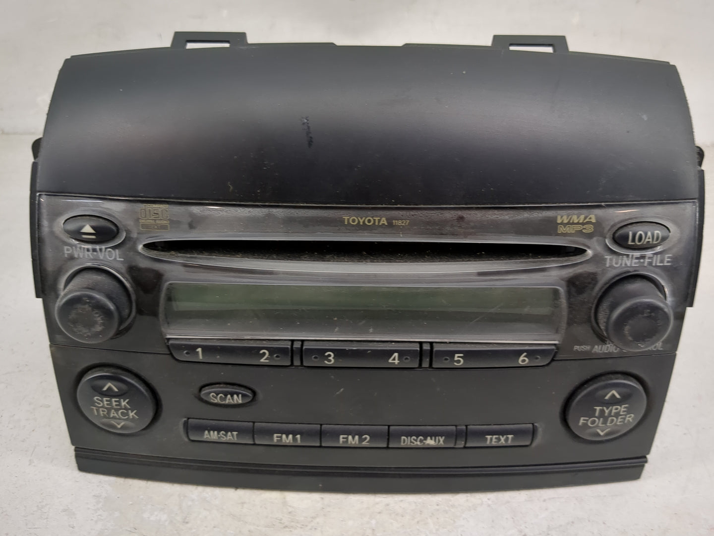 2008-2010 Toyota Sienna Radio AM FM Cd Player Receiver Replacement P/N:CN5205RDO100 121861-973 Fits Fits 2008 2009 2010 OEM 
