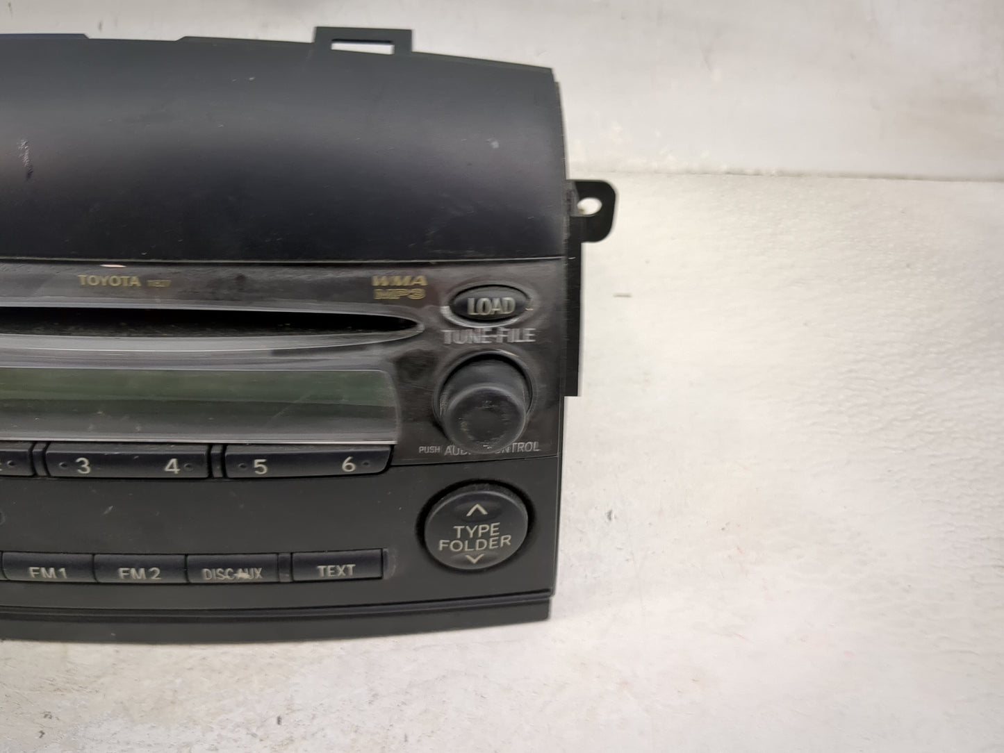 2008-2010 Toyota Sienna Radio AM FM Cd Player Receiver Replacement P/N:CN5205RDO100 121861-973 Fits Fits 2008 2009 2010 OEM 