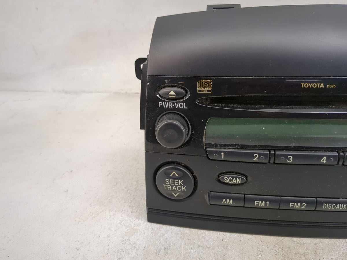 2008-2010 Toyota Sienna Radio AM FM Cd Player Receiver Replacement P/N:86120-08220 123000-0760D101 Fits Fits 2008 2009 2010 
