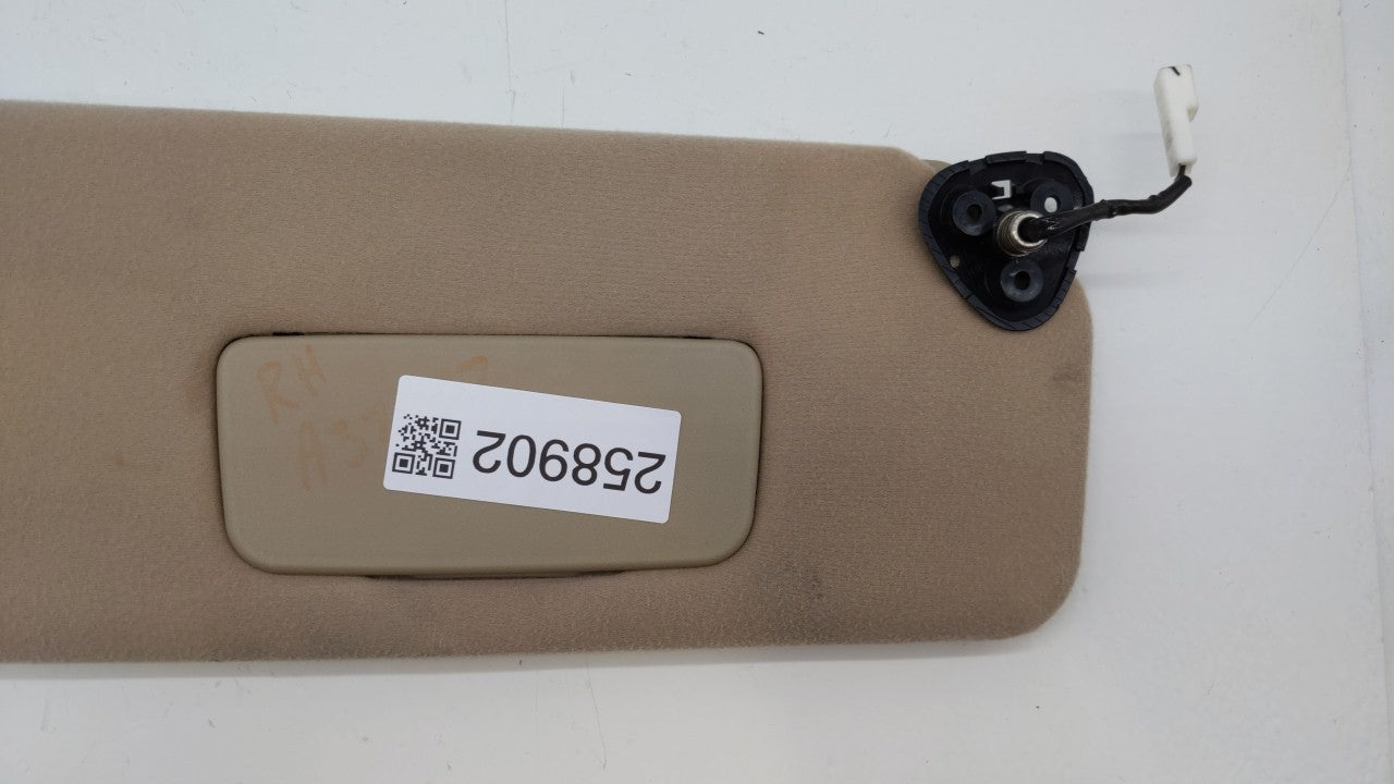 2005-2010 Toyota Sienna Sun Visor Shade Replacement Passenger Right Mirror Fits Fits 2005 2006 2007 2008 2009 2010 OEM Used 