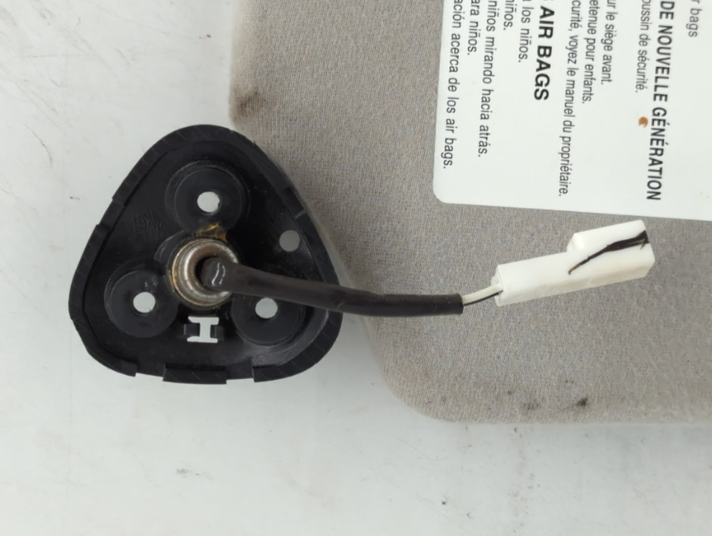 2005-2010 Toyota Sienna Sun Visor Shade Replacement Passenger Right Mirror Fits Fits 2005 2006 2007 2008 2009 2010 OEM Used 