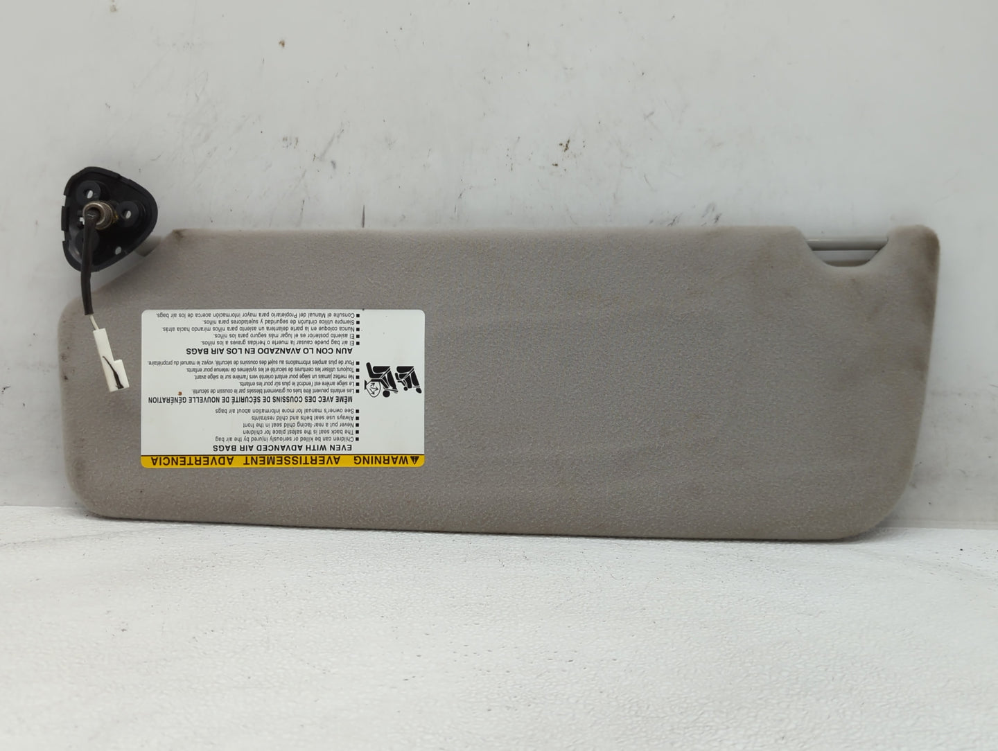 2005-2010 Toyota Sienna Sun Visor Shade Replacement Passenger Right Mirror Fits Fits 2005 2006 2007 2008 2009 2010 OEM Used 