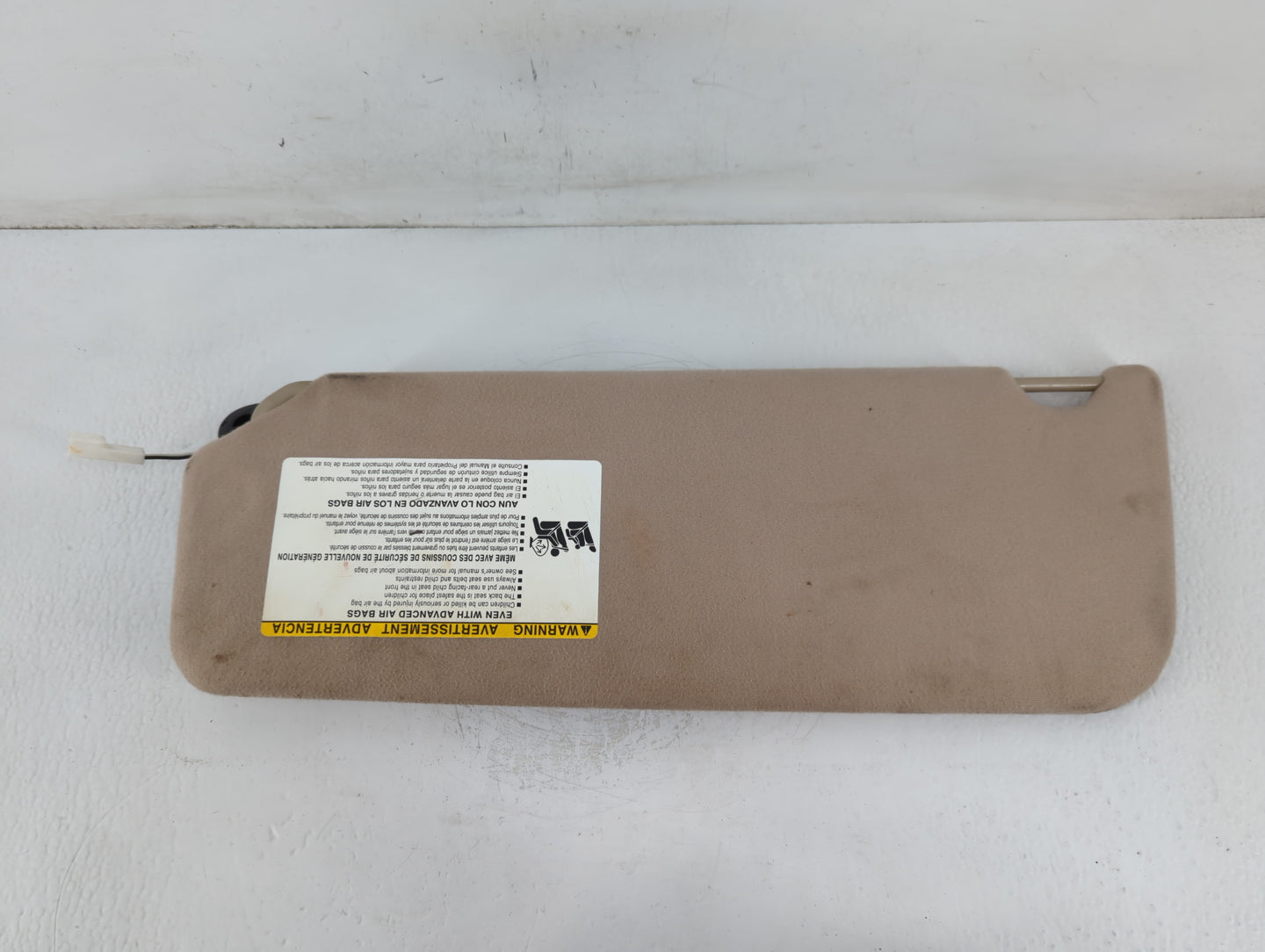 2005-2010 Toyota Sienna Sun Visor Shade Replacement Passenger Right Mirror Fits Fits 2005 2006 2007 2008 2009 2010 OEM Used 