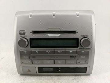 2009 Toyota Tacoma Radio AM FM Cd Player Receiver Replacement Fits OEM Used Auto Parts - Oemusedautoparts1.com