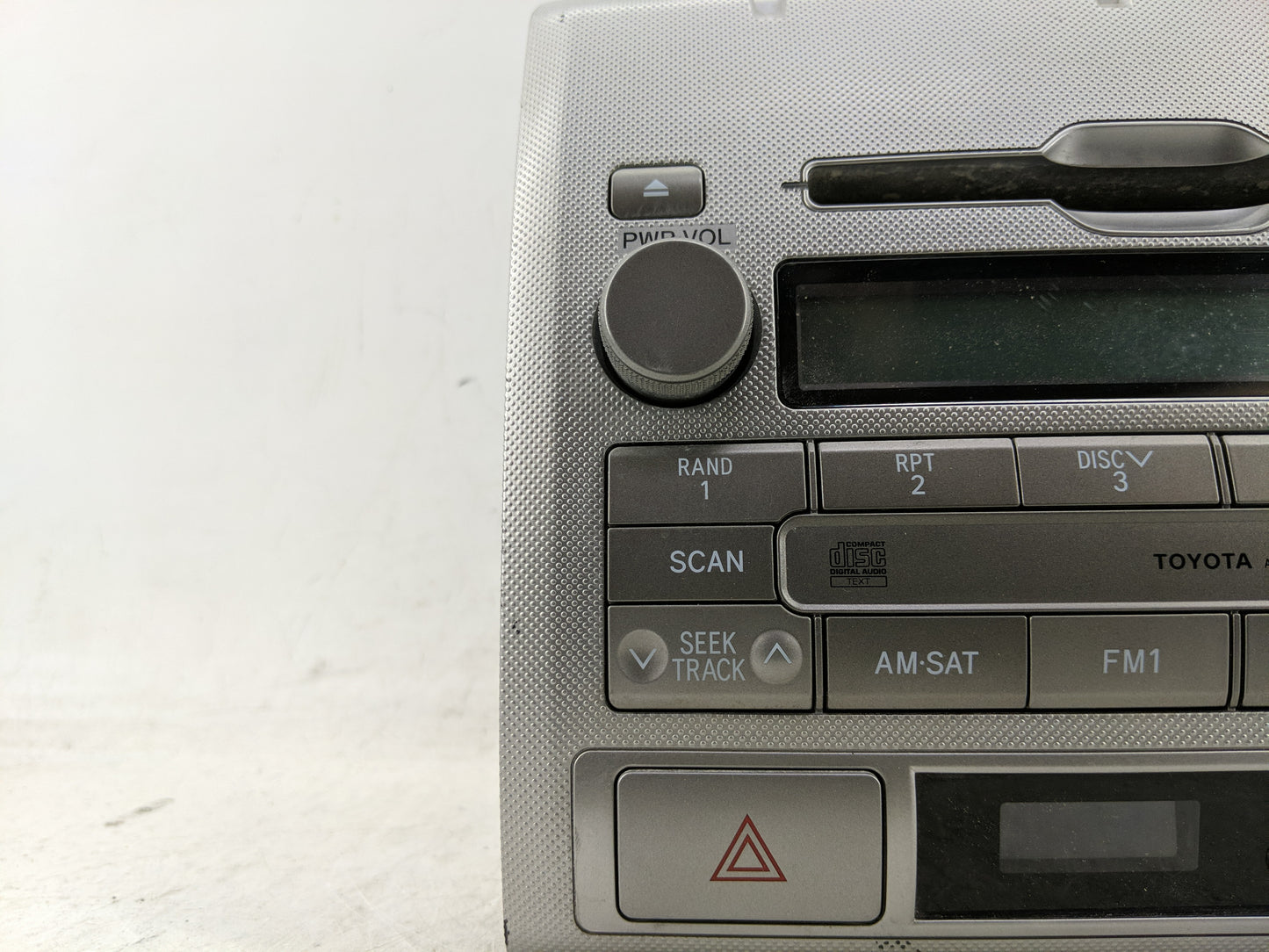 2009 Toyota Tacoma Radio AM FM Cd Player Receiver Replacement Fits OEM Used Auto Parts - Oemusedautoparts1.com