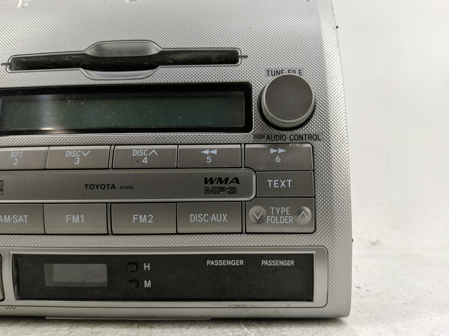 2009 Toyota Tacoma Radio AM FM Cd Player Receiver Replacement Fits OEM Used Auto Parts - Oemusedautoparts1.com