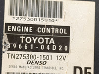 2008-2009 Toyota Tacoma PCM Engine Control Computer ECU ECM PCU OEM P/N:89661-04D20 TN275300-1501, 275300-1501 Fits Fits 200