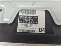 2008-2009 Toyota Tacoma PCM Engine Control Computer ECU ECM PCU OEM P/N:89661-04D10 TN275300-1491 Fits Fits 2008 2009 OEM Us