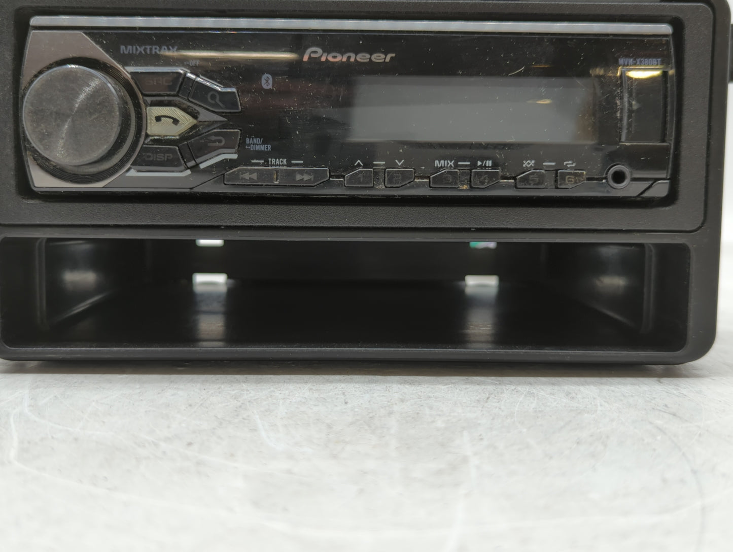 2009 Toyota Tacoma Radio AM FM Cd Player Receiver Replacement P/N:MVH-X380BT Fits OEM Used Auto Parts - Oemusedautoparts1.co