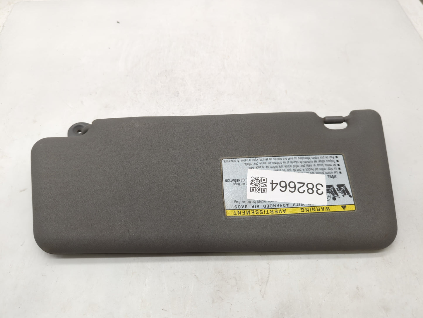 2009-2011 Toyota Tacoma Sun Visor Shade Replacement Passenger Right Mirror Fits Fits 2009 2010 2011 OEM Used Auto Parts - Oe