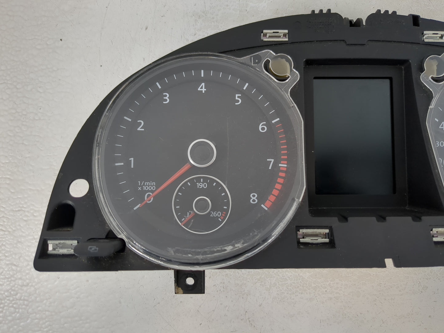 2009 Volkswagen Cc Instrument Cluster Speedometer Gauges Fits OEM Used Auto Parts - Oemusedautoparts1.com