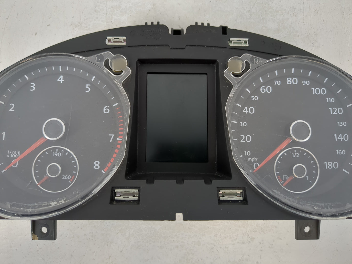 2009 Volkswagen Cc Instrument Cluster Speedometer Gauges Fits OEM Used Auto Parts - Oemusedautoparts1.com