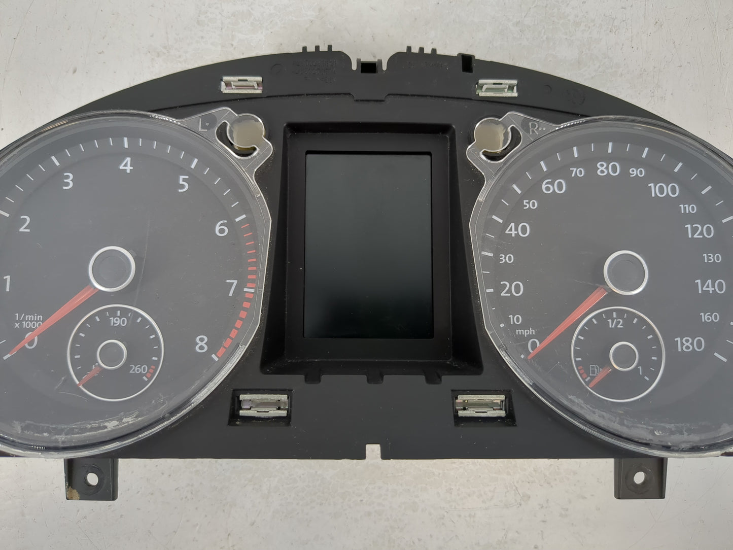2009 Volkswagen Cc Instrument Cluster Speedometer Gauges Fits OEM Used Auto Parts - Oemusedautoparts1.com