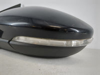 2009 Volkswagen Cc Driver Left Side View Manual Door Mirror Black - Oemusedautoparts1.com