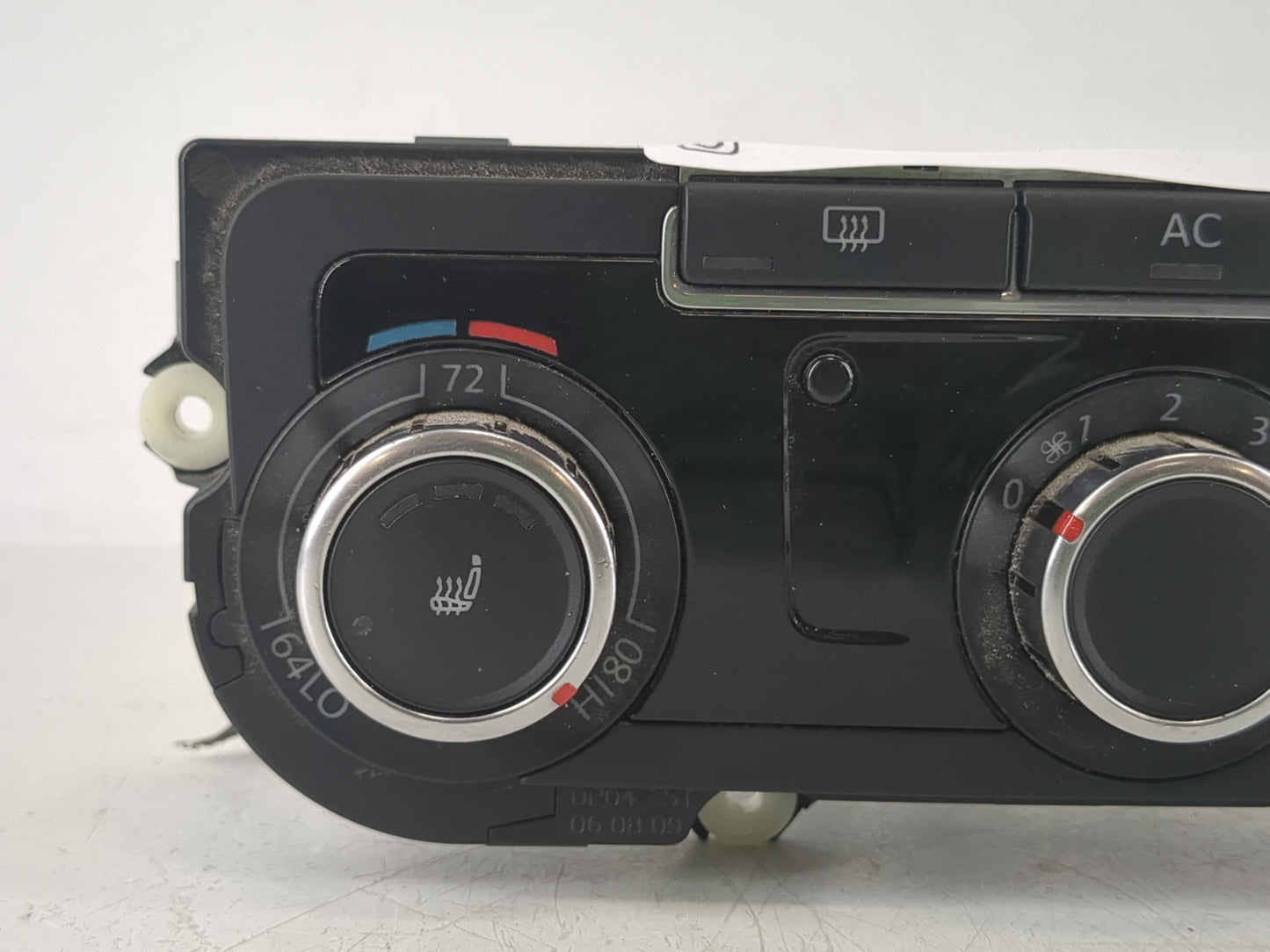 2009-2010 Volkswagen Cc Climate Control Module Temperature AC/Heater Replacement P/N:5HB 009 751-17 Fits Fits 2009 2010 OEM 