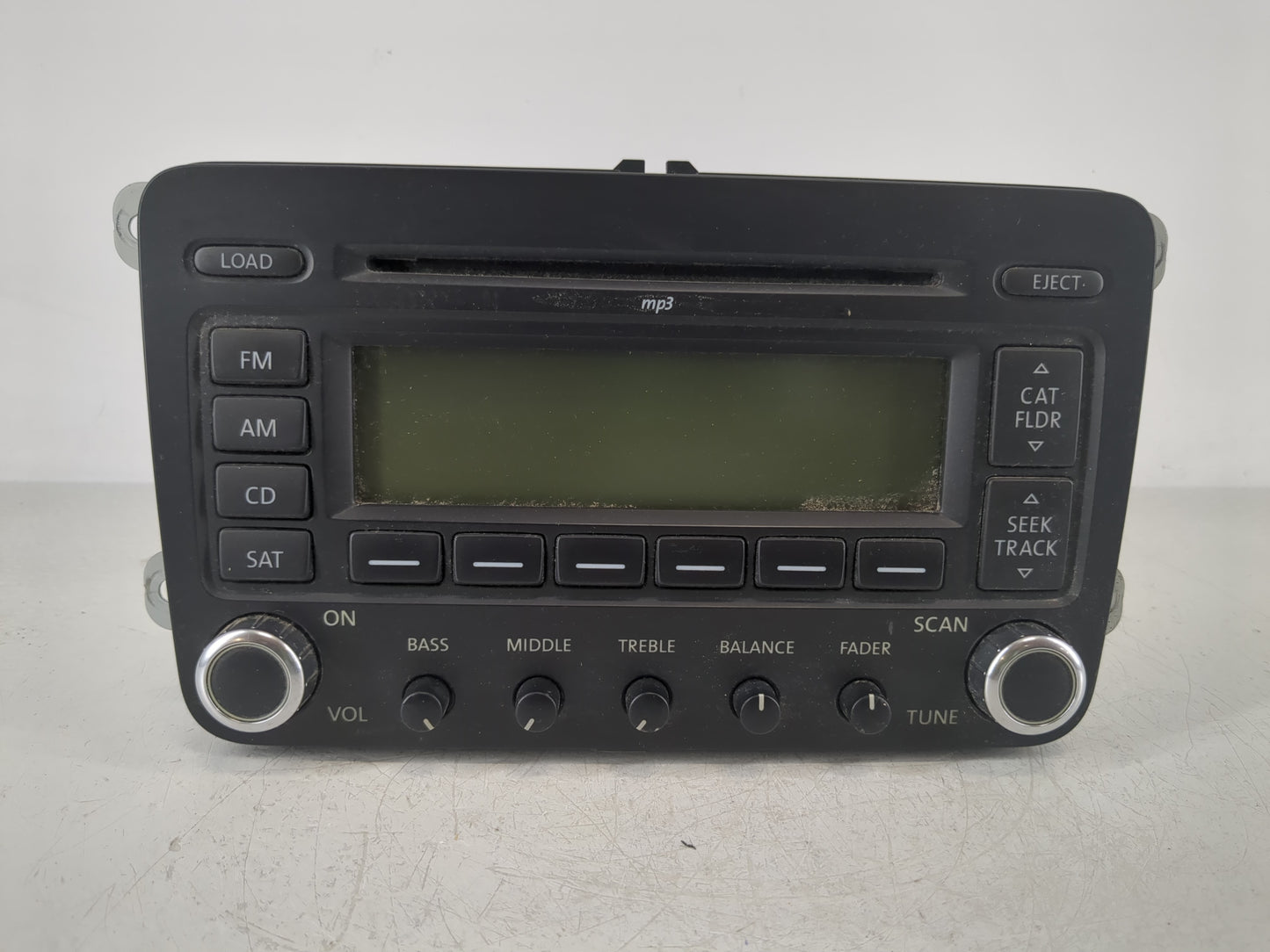 2009-2013 Volkswagen Cc Radio AM FM Cd Player Receiver Replacement P/N:3C8 035 180 A Fits OEM Used Auto Parts - Oemusedautop