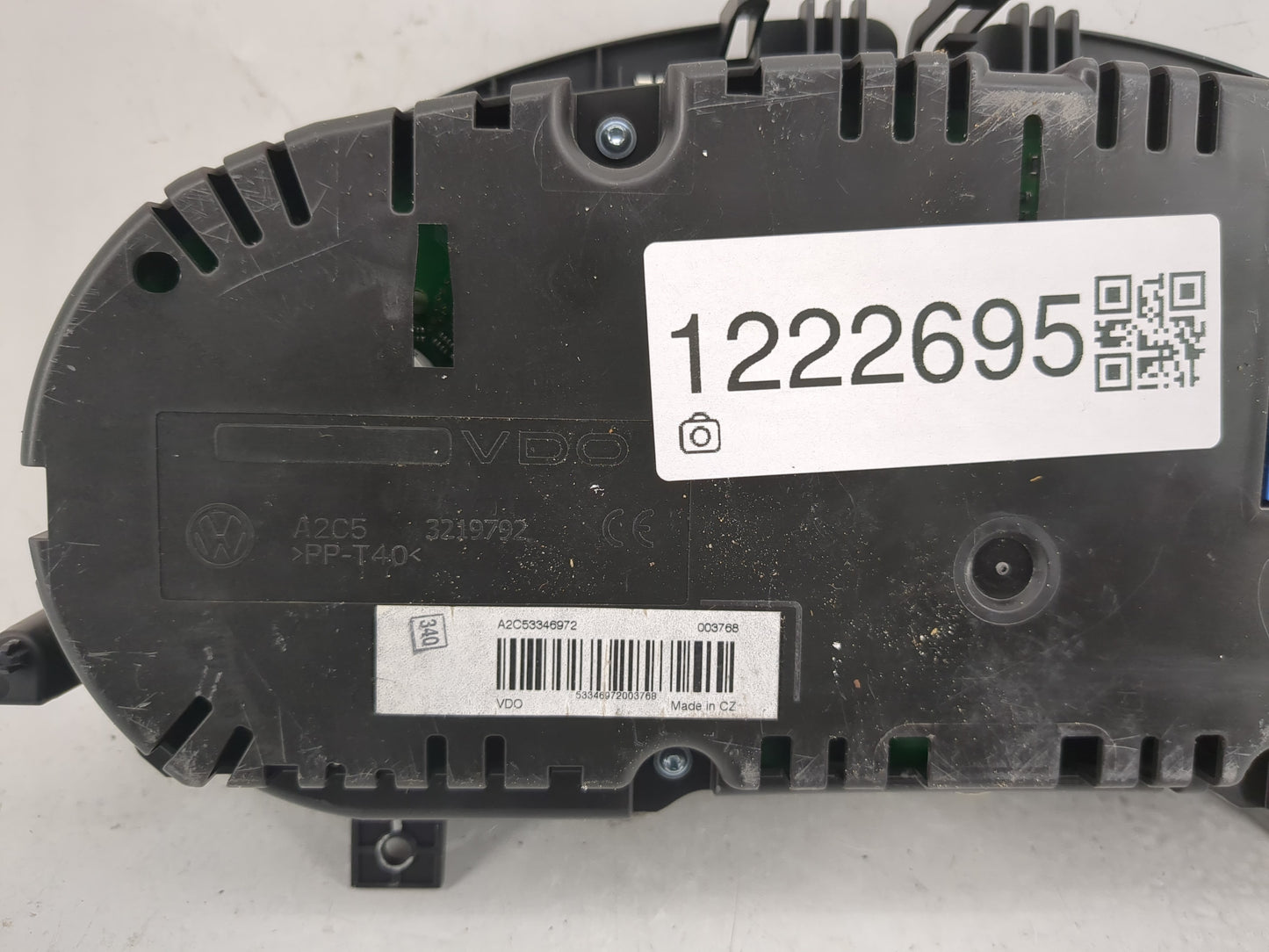 2009-2010 Volkswagen Cc Instrument Cluster Speedometer Gauges P/N:3C8920 970F Fits Fits 2009 2010 OEM Used Auto Parts - Oemu