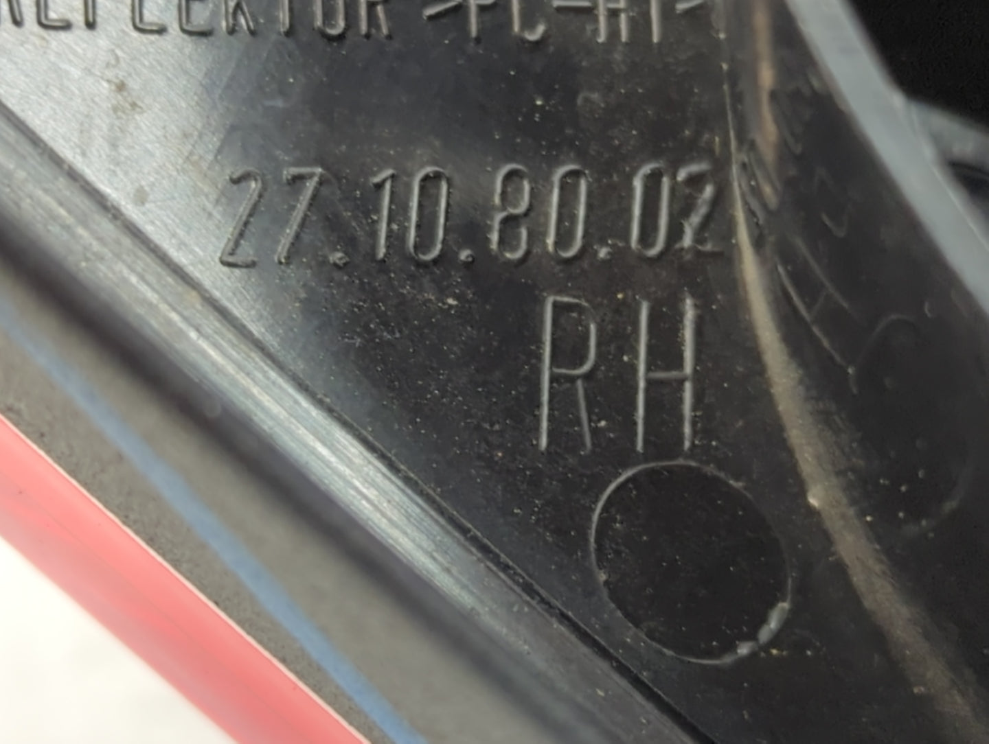 2009-2012 Volkswagen Cc Tail Light Assembly Passenger Right OEM Fits Fits 2009 2010 2011 2012 OEM Used Auto Parts - Oemuseda