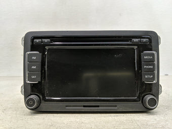 compare product 2009-2013 Volkswagen Cc Radio AM FM Cd Player Receiver Replacement P/N:1K0 035 188 H E7507BNAVI-0 Fits OEM Used Auto Parts